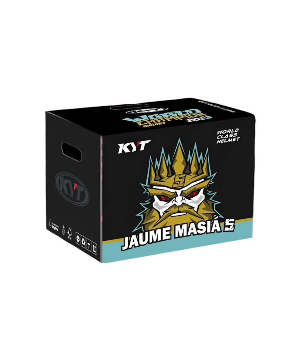 KYT R2R Pro Jaume Masia 2023 Moto 3 World Champion Special Edition (Gloss) - Motodrift