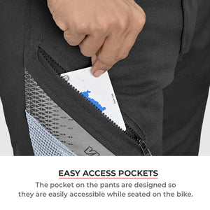 VIATERRA MILLER – Street Mesh Riding Pants With Liners - Motodrift
