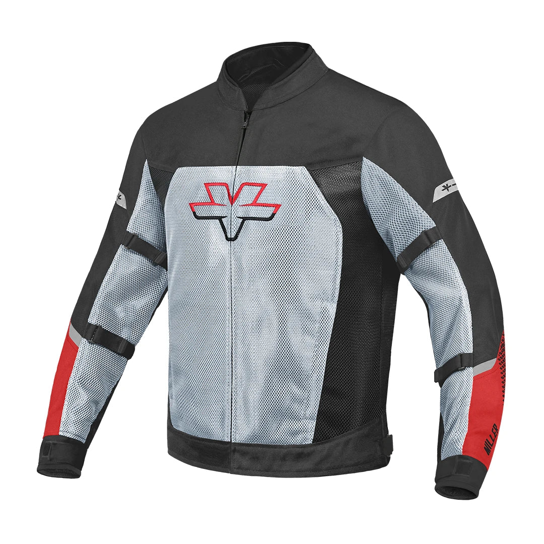 ViaTerra Miller Street Mesh Jacket with Liners - Motodrift