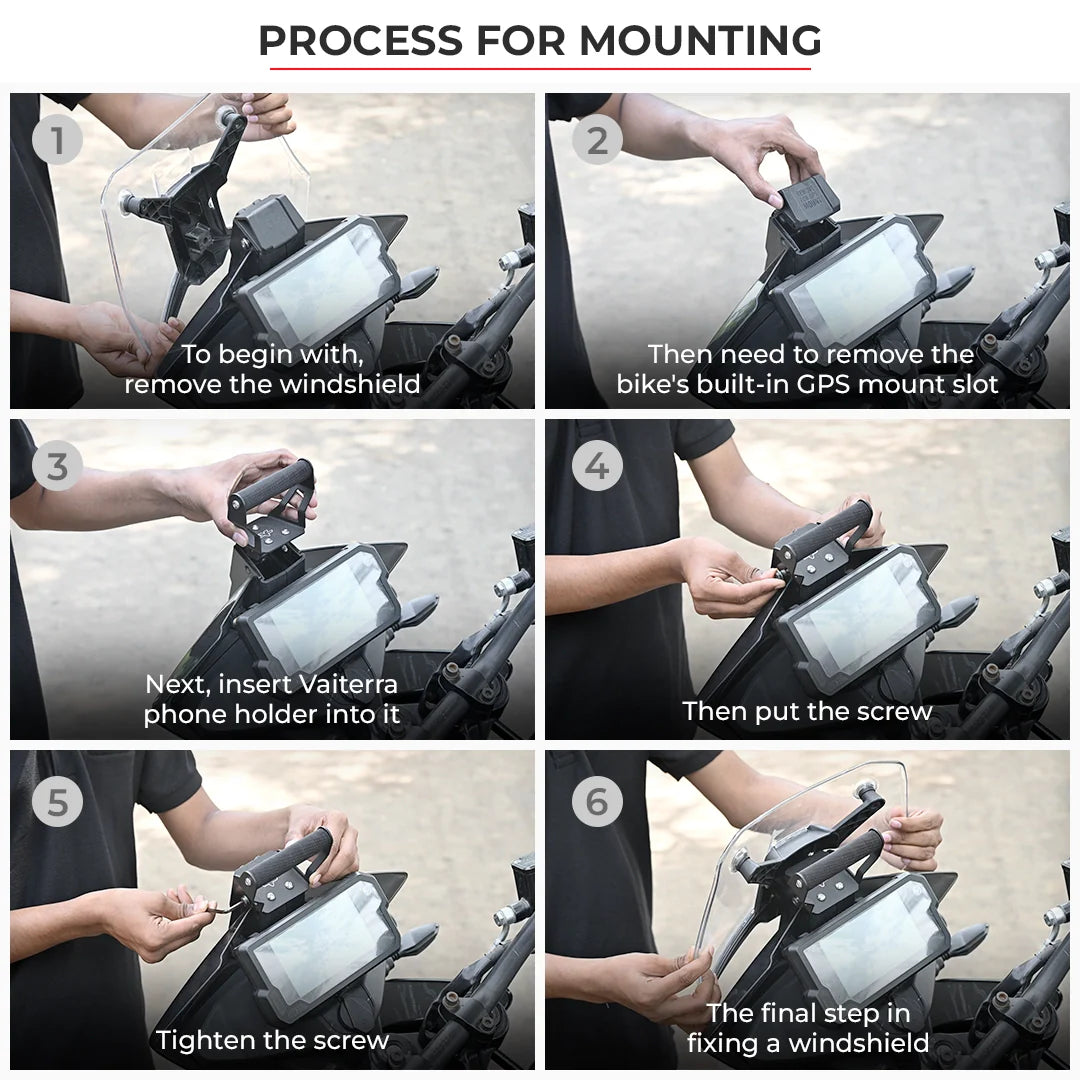 Viaterra Mobile / GPS Mount For KTM Adventure 250 / 390 - Motodrift