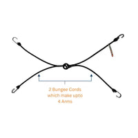 Mototech QuadPod 4-Sided Bungee Tie Down System