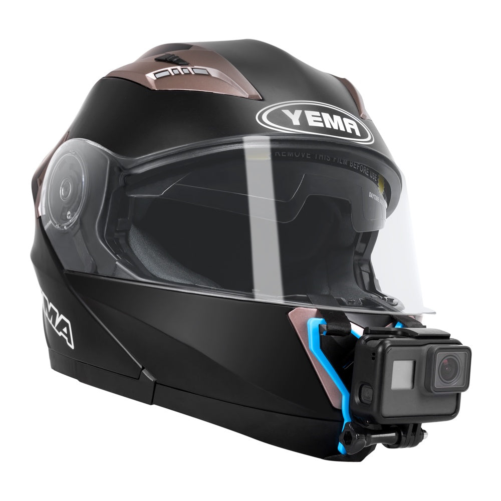 Telesin Motorcycle Helmet Chin Mount For Action Cameras - Motodrift