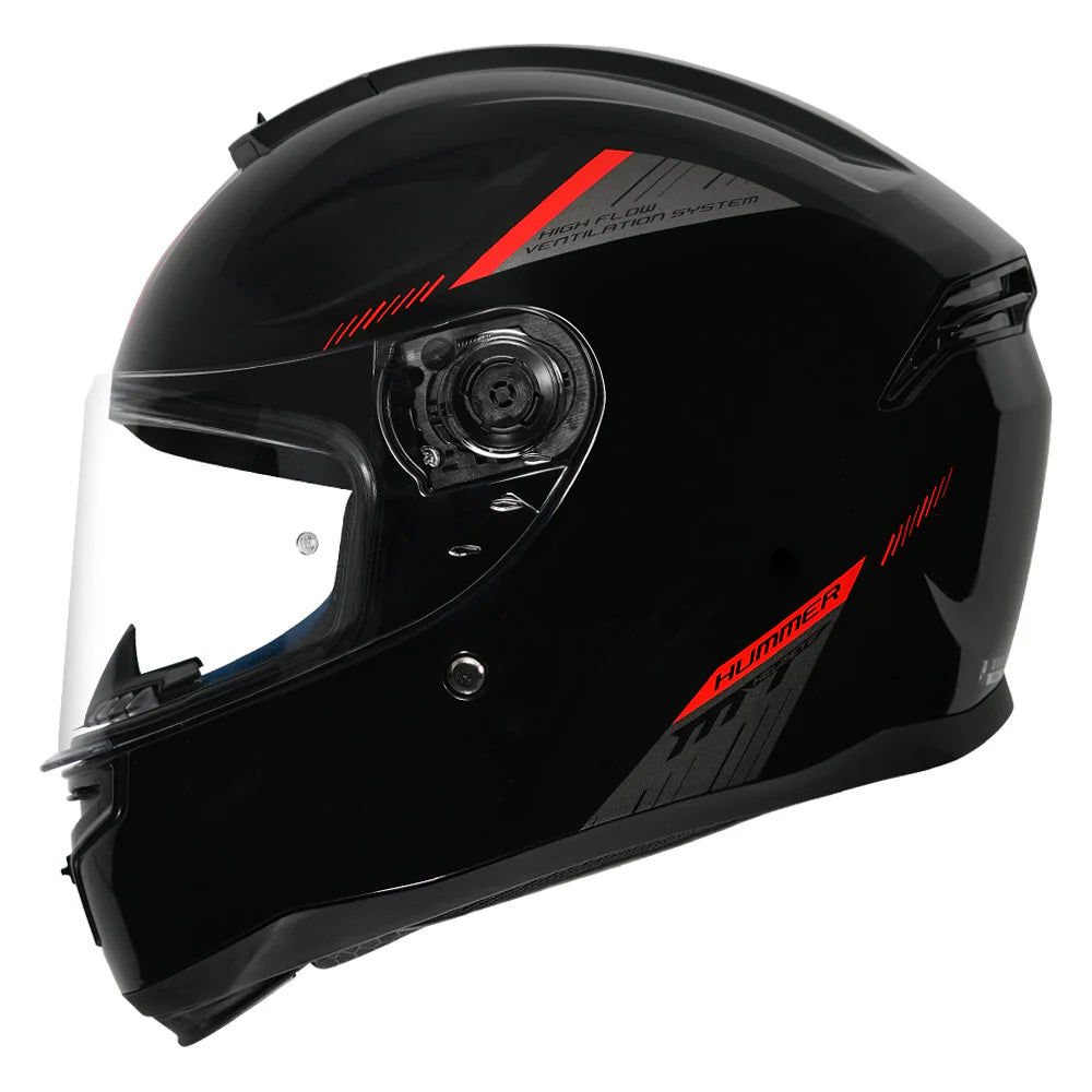 MT Hummer B Solid Helmet (Gloss) - Motodrift
