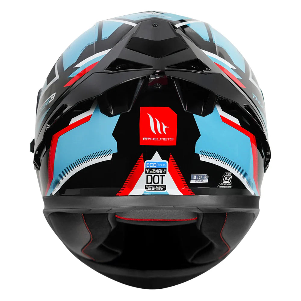 MT Thunder 3 Pro Blaze Helmet - Motodrift