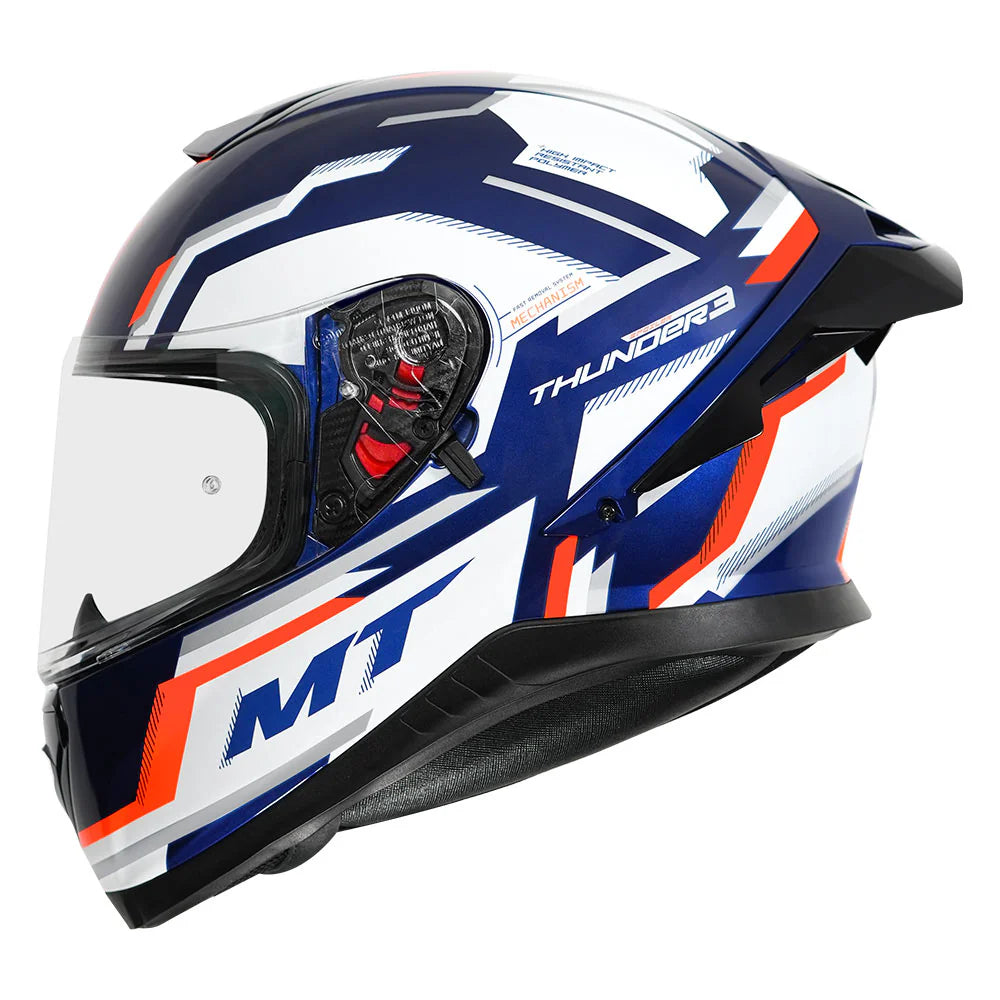 MT Thunder 3 Pro Blaze Helmet - Motodrift