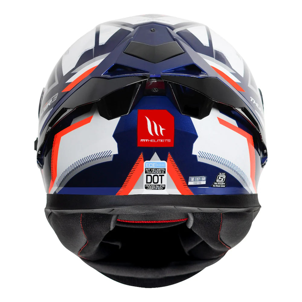 MT Thunder 3 Pro Blaze Helmet - Motodrift