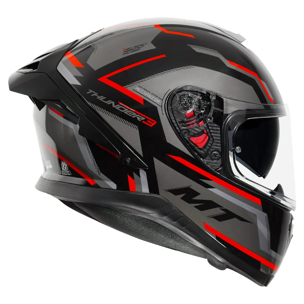 MT Thunder 3 Pro Blaze Helmet - Motodrift