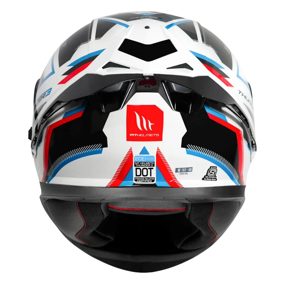 MT Thunder 3 Pro Blaze Helmet - Motodrift
