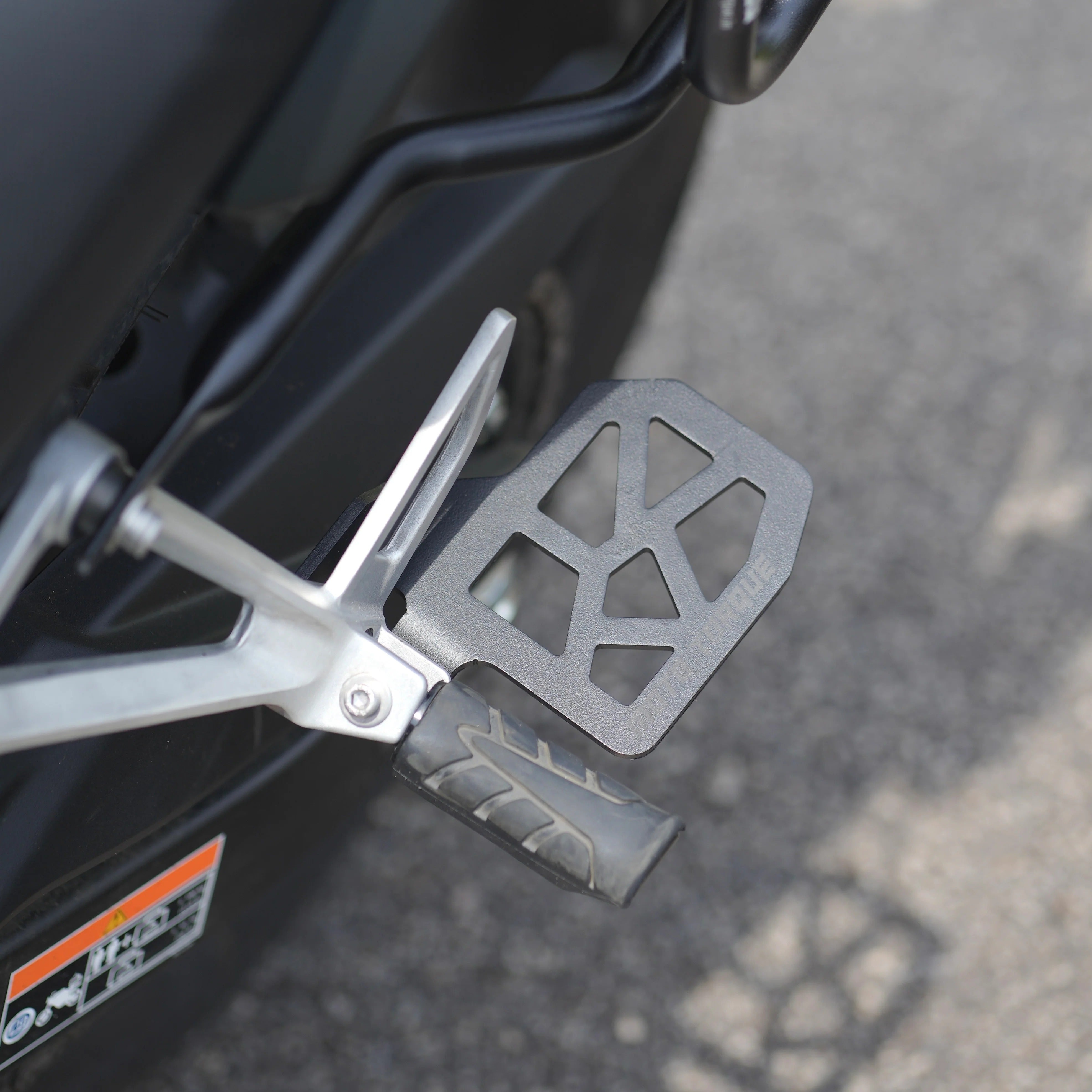 Moto Torque Foot Rest For Honda NX 500 - Motodrift