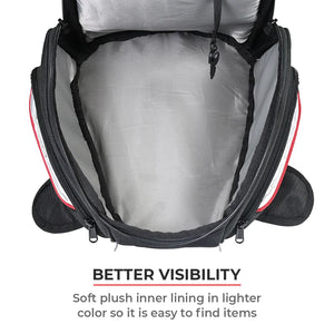 VIATERRA OXUS Magnetic Motorcycle Tank Bag (Magnet Based) - Motodrift