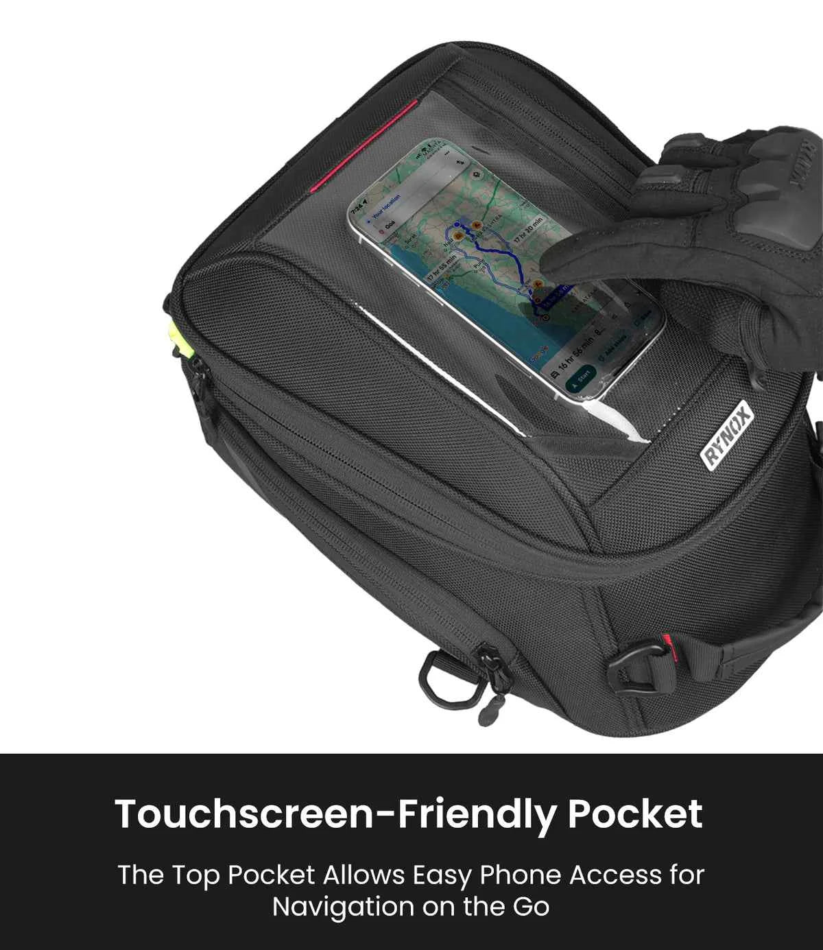 Rynox OPTIMUS 3 Tank Bag 10L - Motodrift