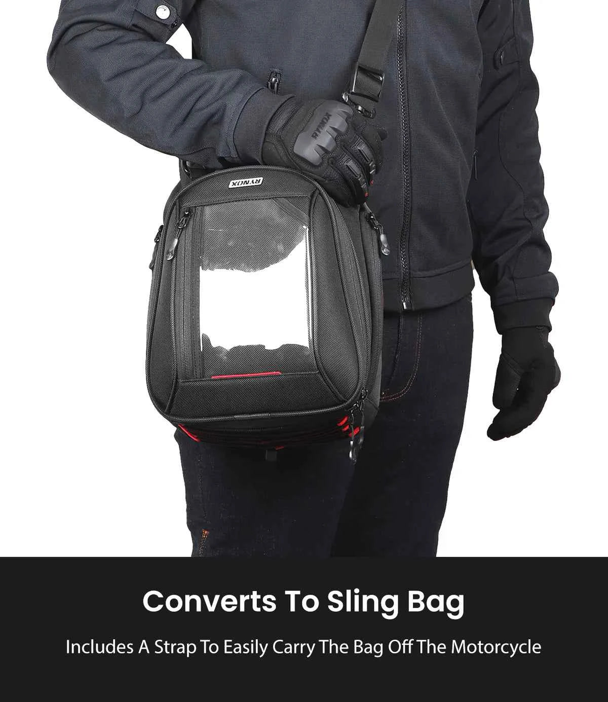 Rynox OPTIMUS 3 Tank Bag 10L - Motodrift