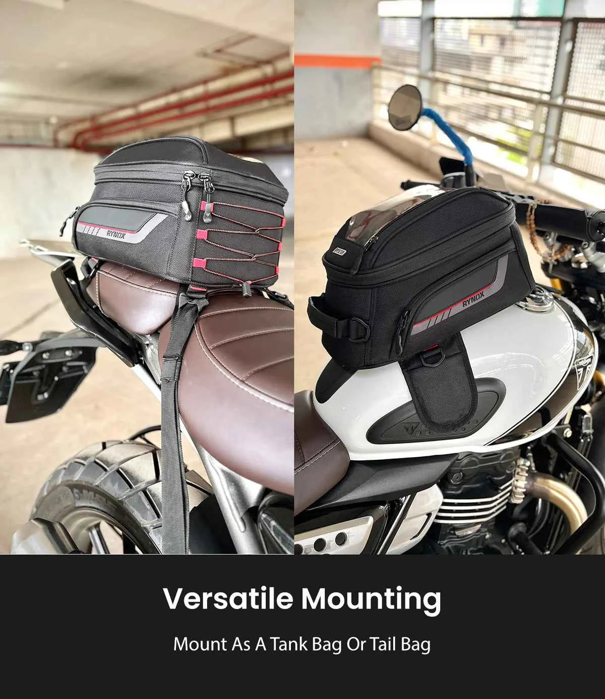 Rynox OPTIMUS 3 Tank Bag 10L - Motodrift