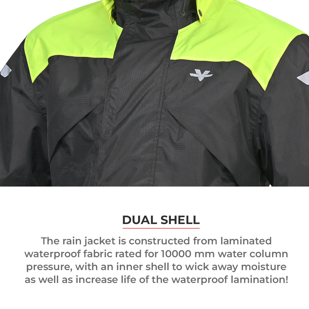 Viaterra P300 Rain Jacket - Motodrift