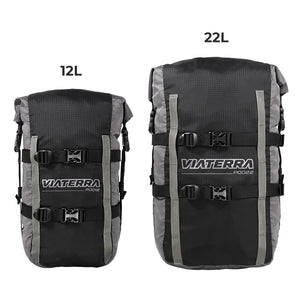 VIATERRA POD - 100% Waterproof Motorcycle Tail Bag - Motodrift
