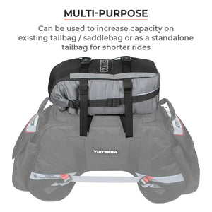 VIATERRA POD - 100% Waterproof Motorcycle Tail Bag - Motodrift