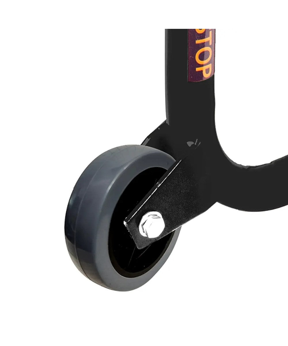 Grand Pitstop Dismantable Standard Rear Paddock Stand without Skate Wheels - Black - Motodrift