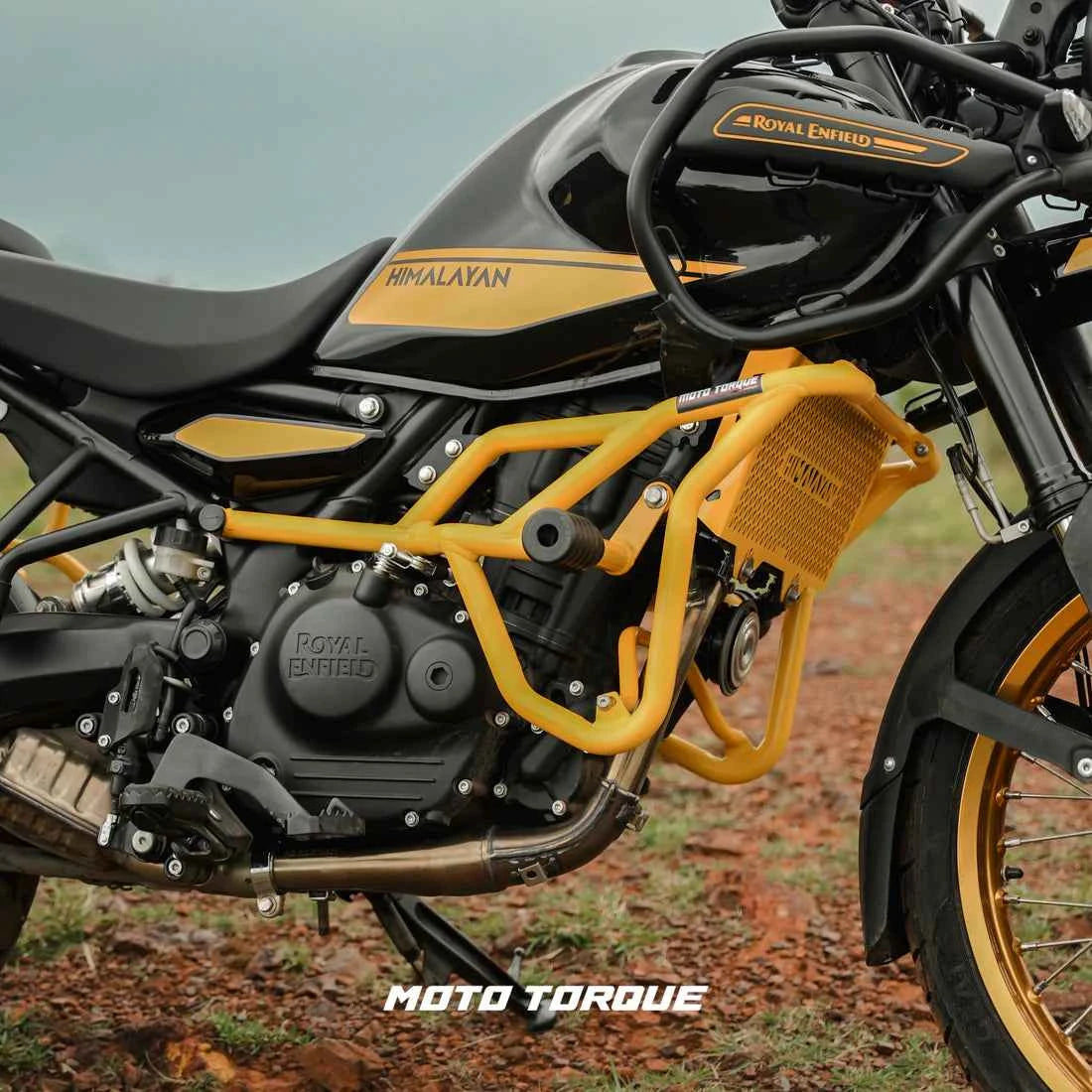 Moto Torque Panther Crash Guard For Royal Enfield Himalayan 450 - Motodrift