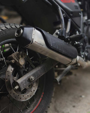 Powerage Slip-On Exhaust For Royal Enfield Himalayan 411 - Motodrift