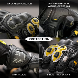 VIATERRA GRID MK3 – Full Gauntlet Riding Gloves - Motodrift
