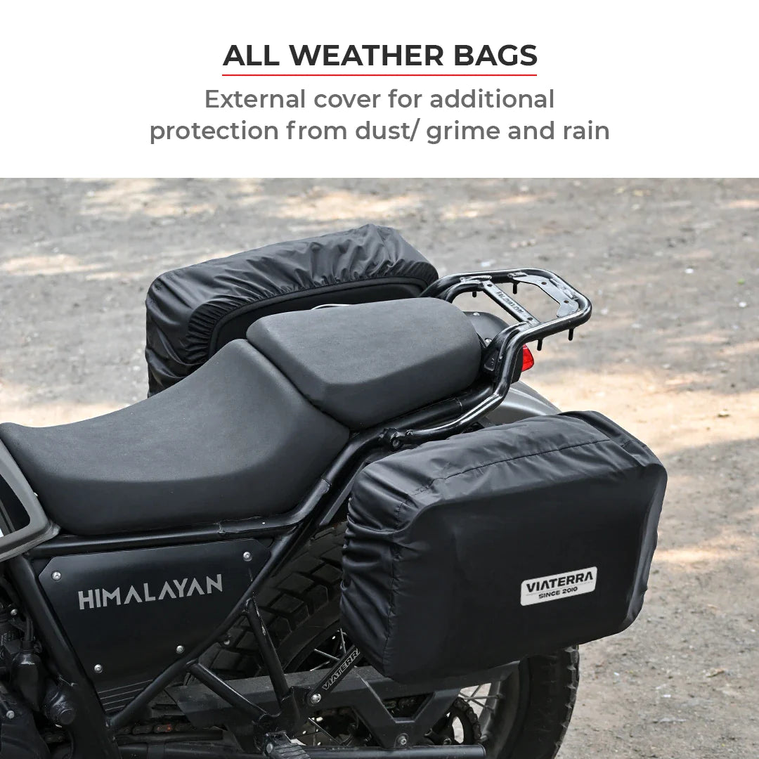 VIATERRA Quick Release Saddlebag (30L) - Motodrift