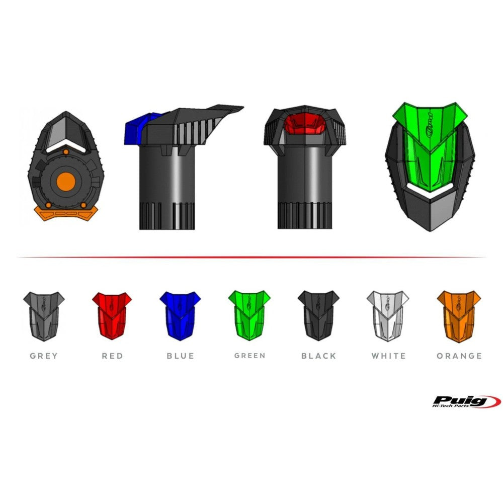 Puig Frame Slider For Kawasaki ZX 10R - Motodrift