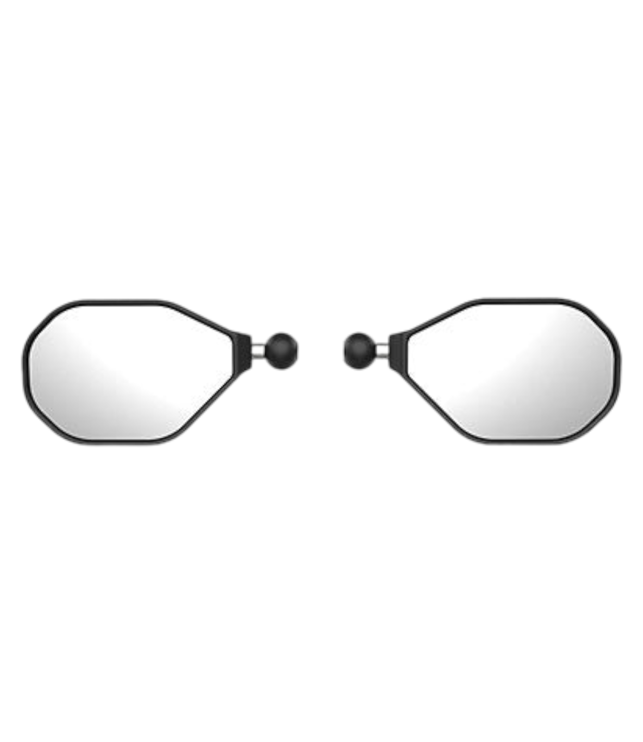 Ram Tough Mirror With Ball - 2pcs - Motodrift