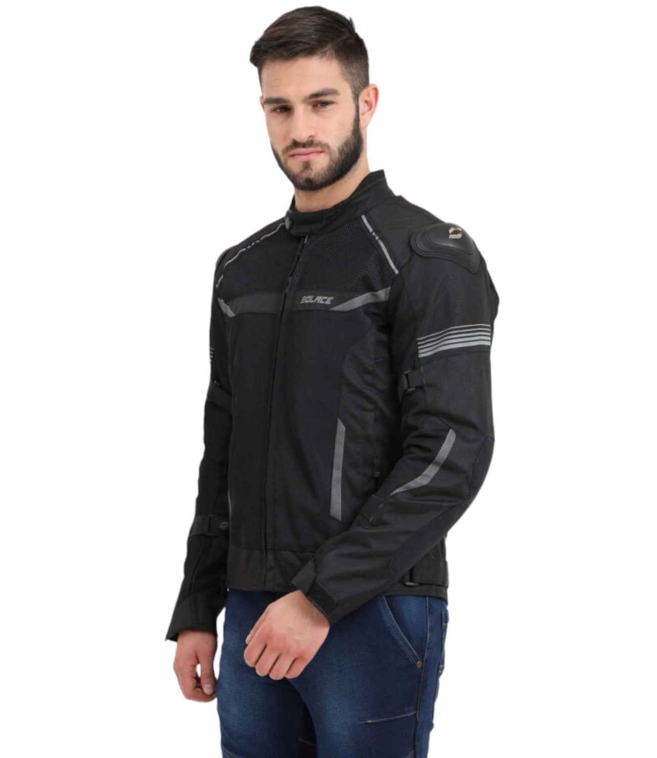 Solace Ramble Jacket - Black - Motodrift