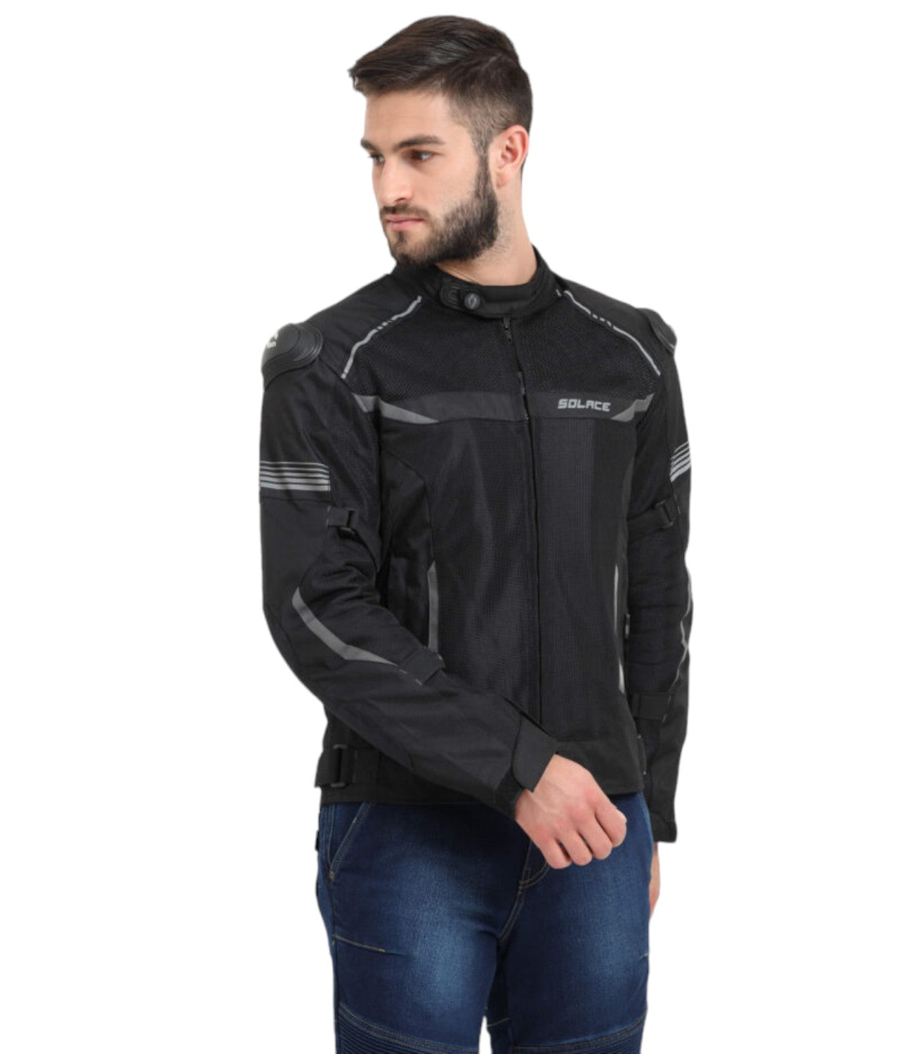 Solace Ramble Jacket - Black - Motodrift