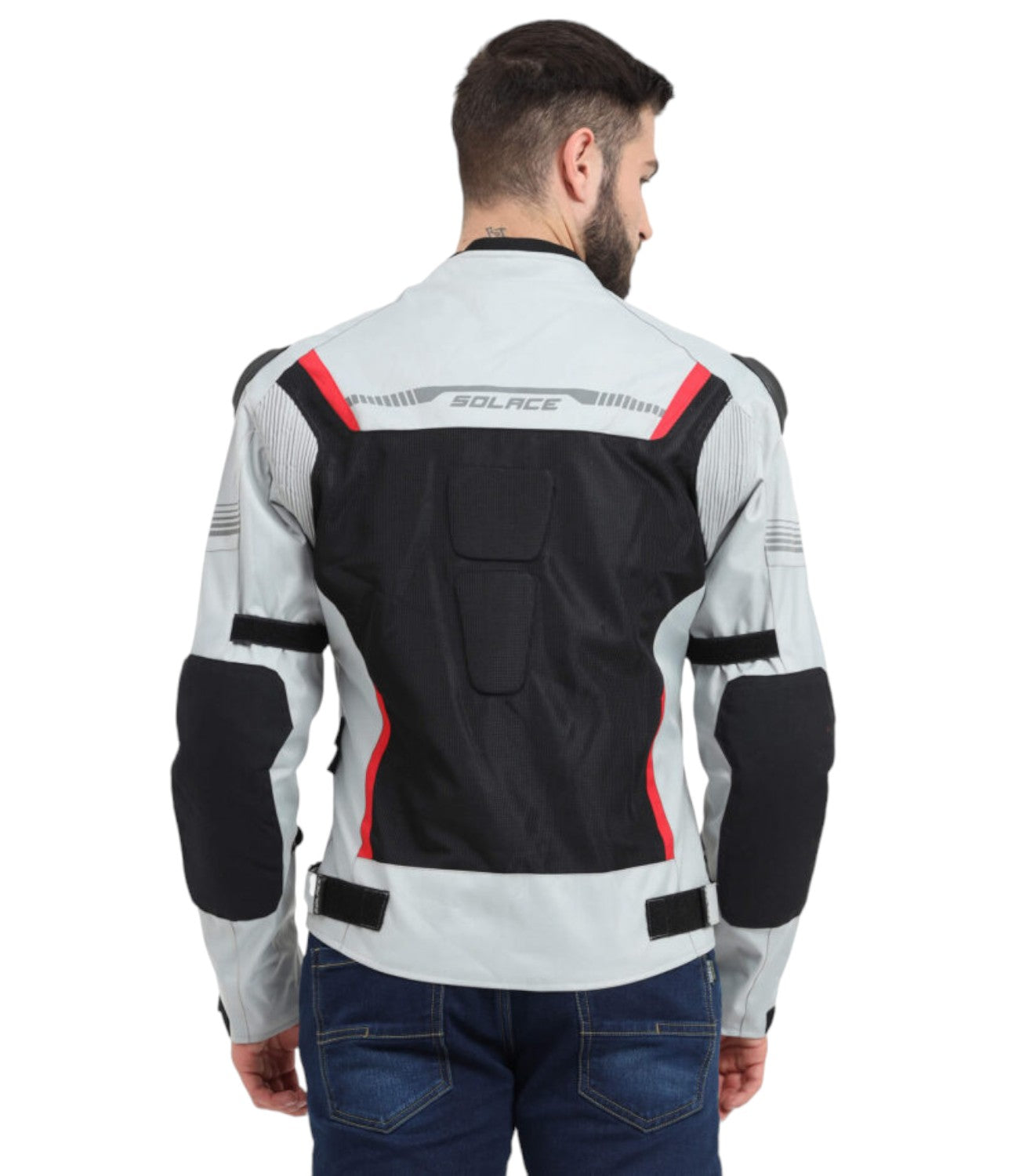 Solace Ramble Jacket - Grey - Motodrift