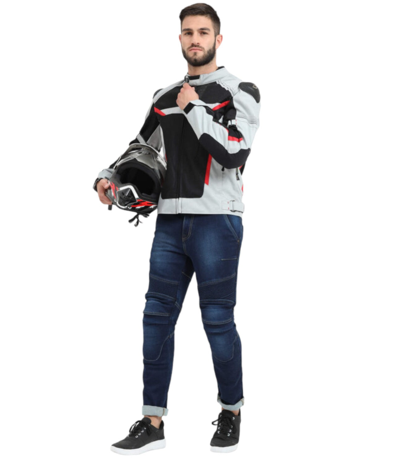 Solace Ramble Jacket - Grey - Motodrift