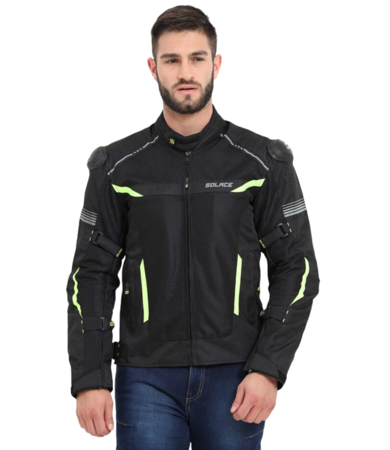 Solace Ramble Jacket - Neon - Motodrift