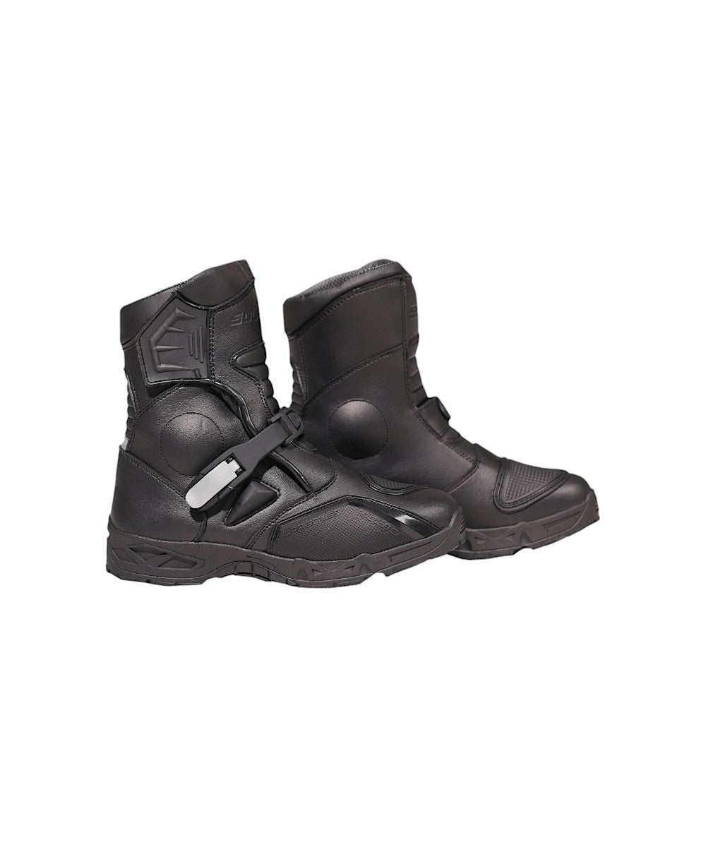 Solace Reaver Low Boots - Black - Motodrift