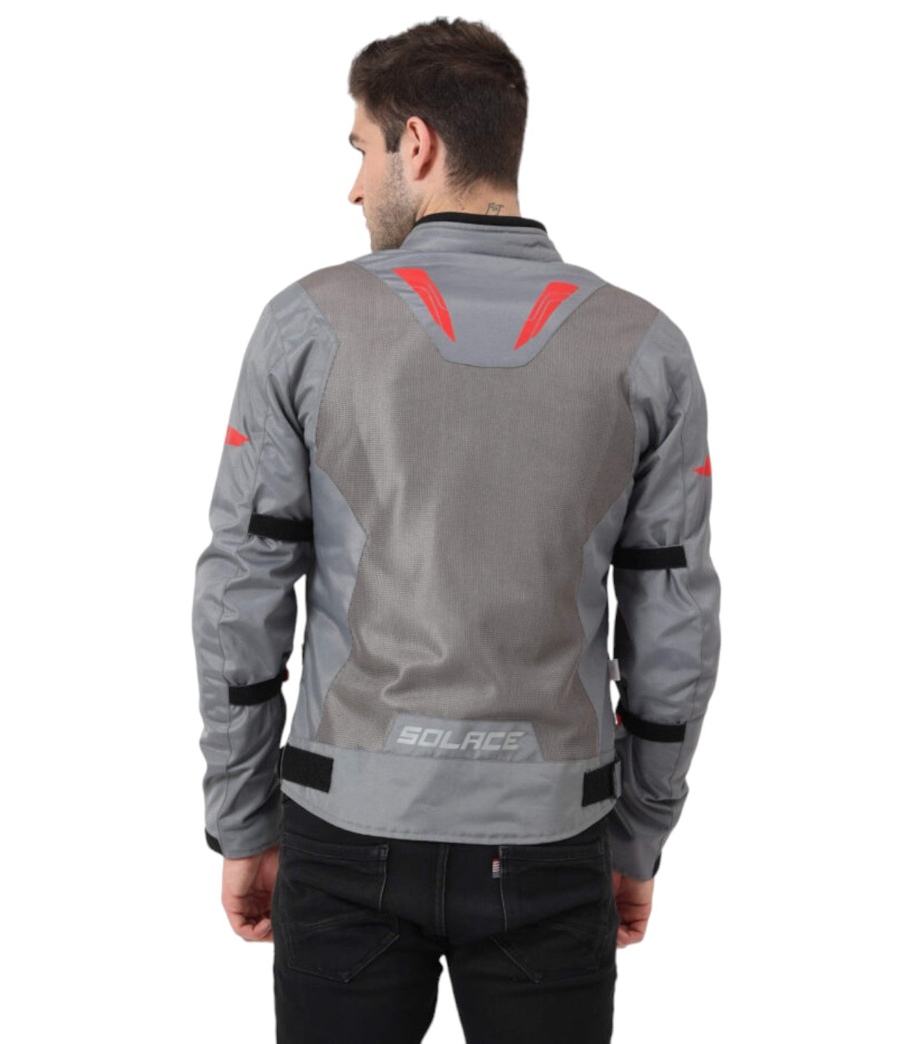 Solace Rival Urban Jacket V2 - Red - Motodrift