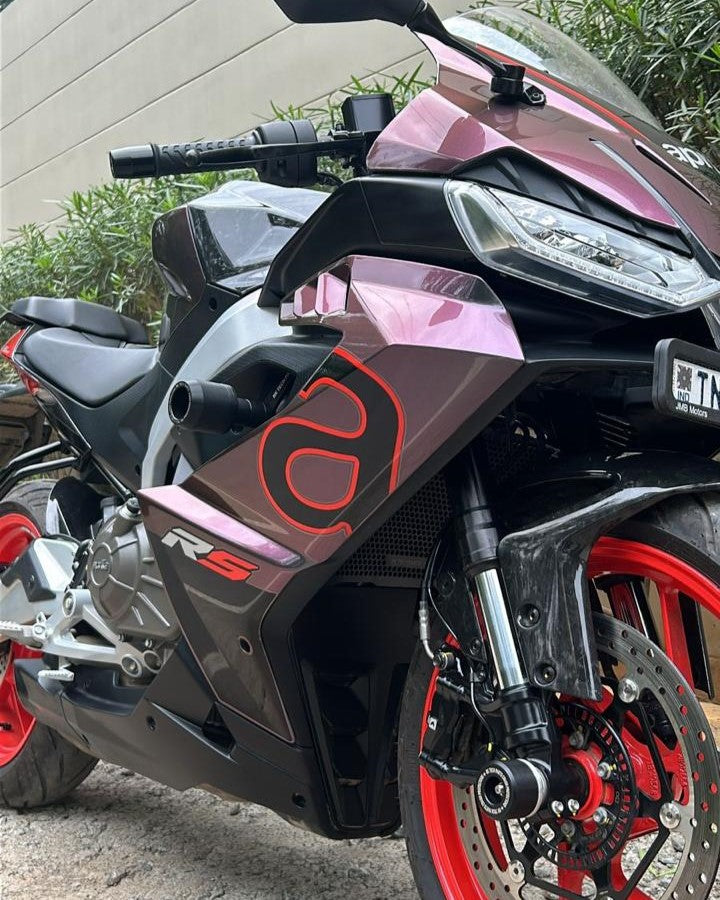 RK Techparts Front Fork Sliders For Aprilia RS / Tuono 457 - Motodrift