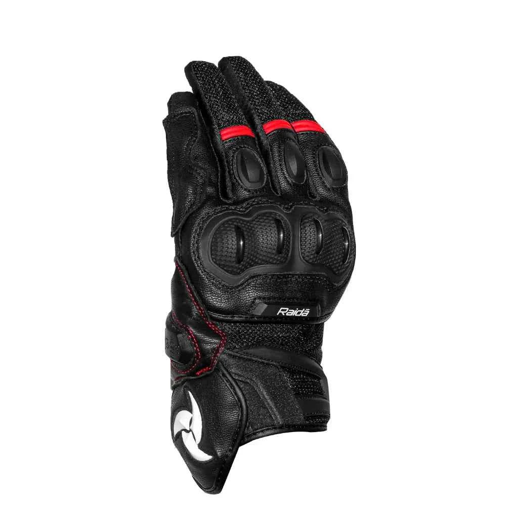 Raida AirWave Gloves - Red | High-Performance Gloves for Enhanced Grip and Comfort - Motodrift