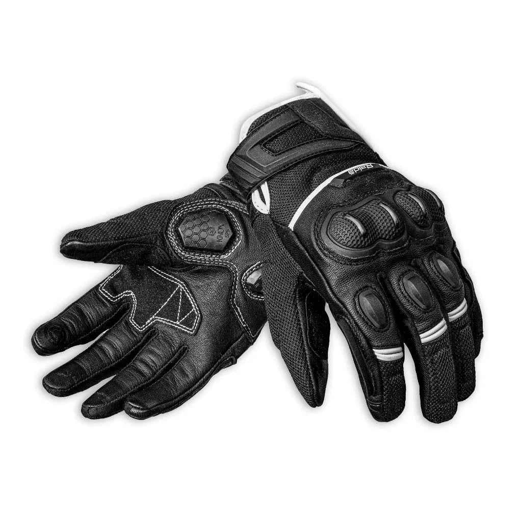 Raida AirWave Gloves White - Premium Comfort and Performance - Motodrift