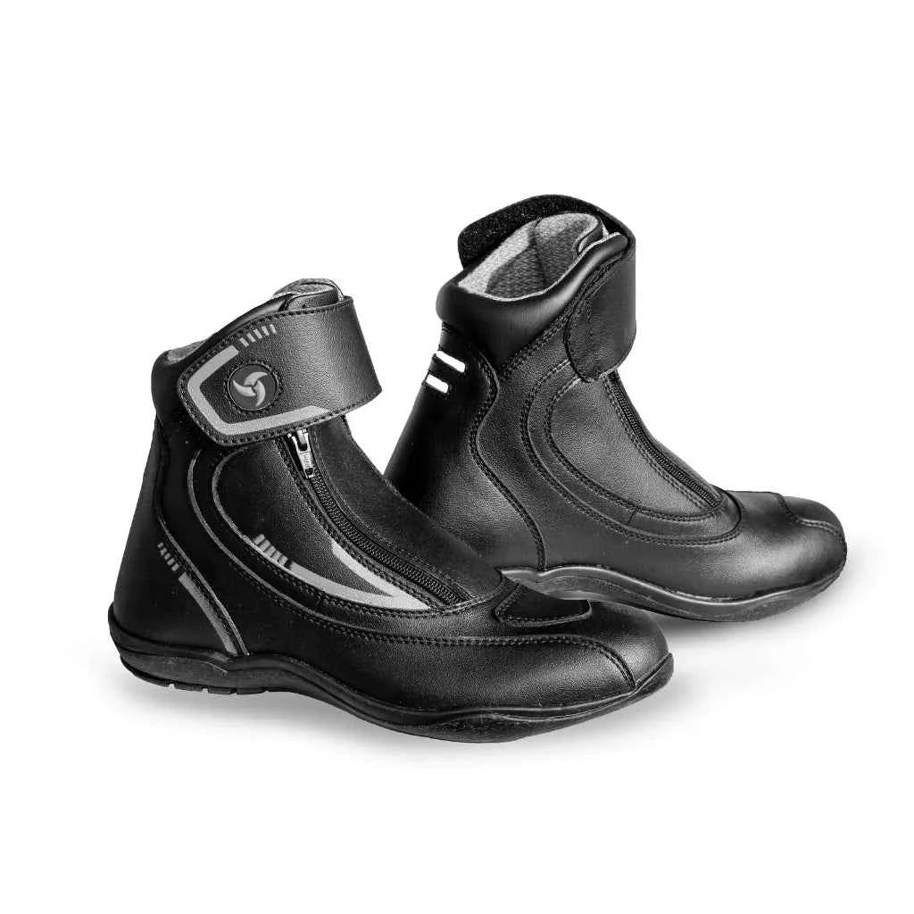 Raida Tourer Riding Boots - Grey - Motodrift