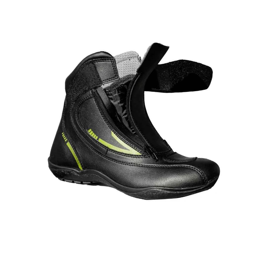 Raida Tourer Motorcycle Boots - Hi-Viz - Motodrift