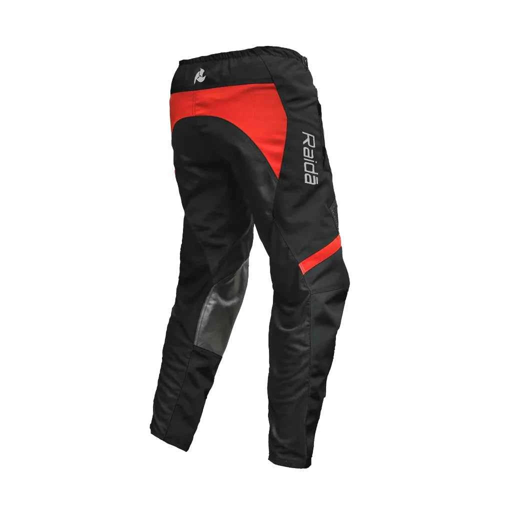 Raida Trailcraft Off-Road Pants - Black/Red - Motodrift