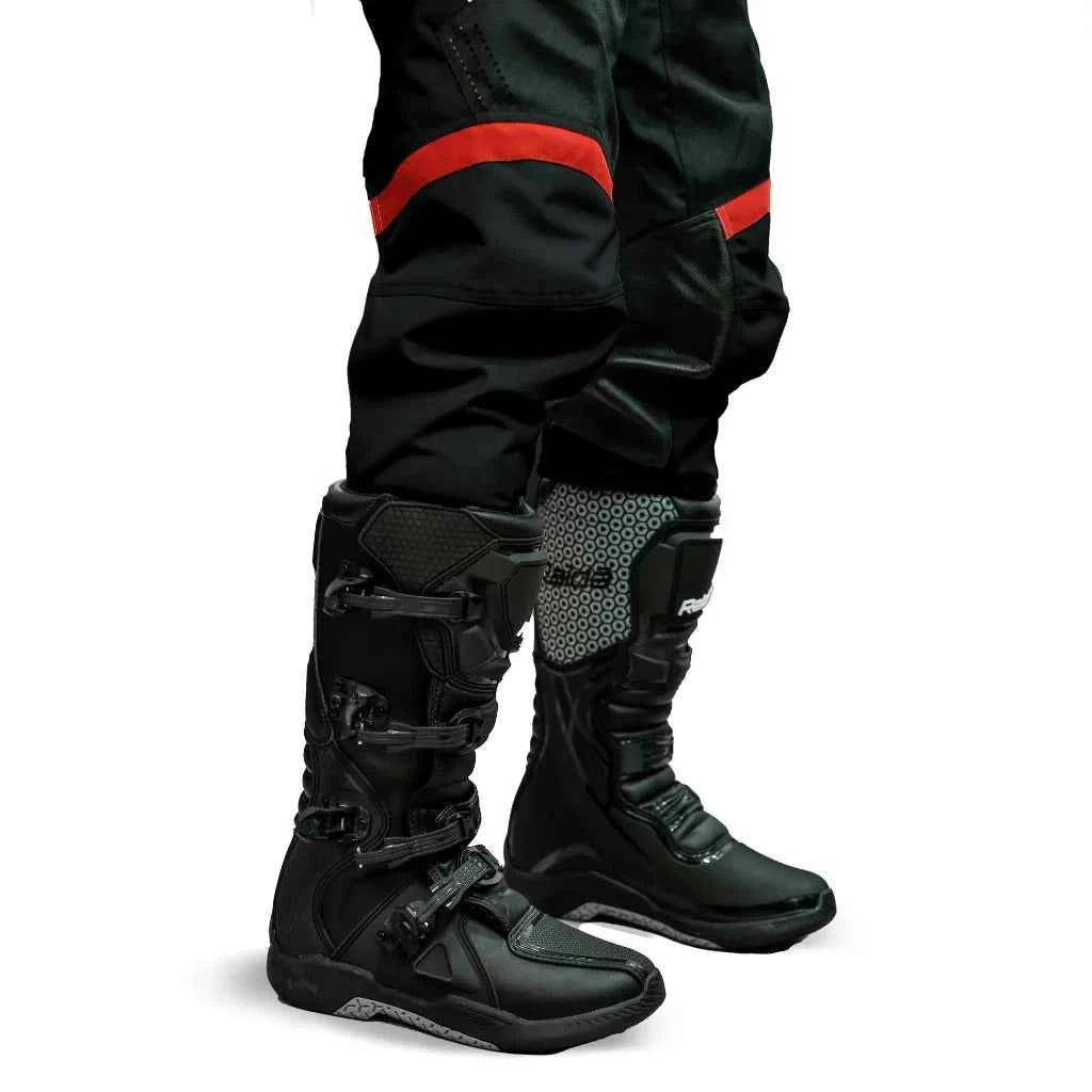 Raida Trailcraft Off-Road Pants - Black/Red - Motodrift