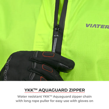 VIATERRA B100 Motorcycle Rain Jacket - Motodrift