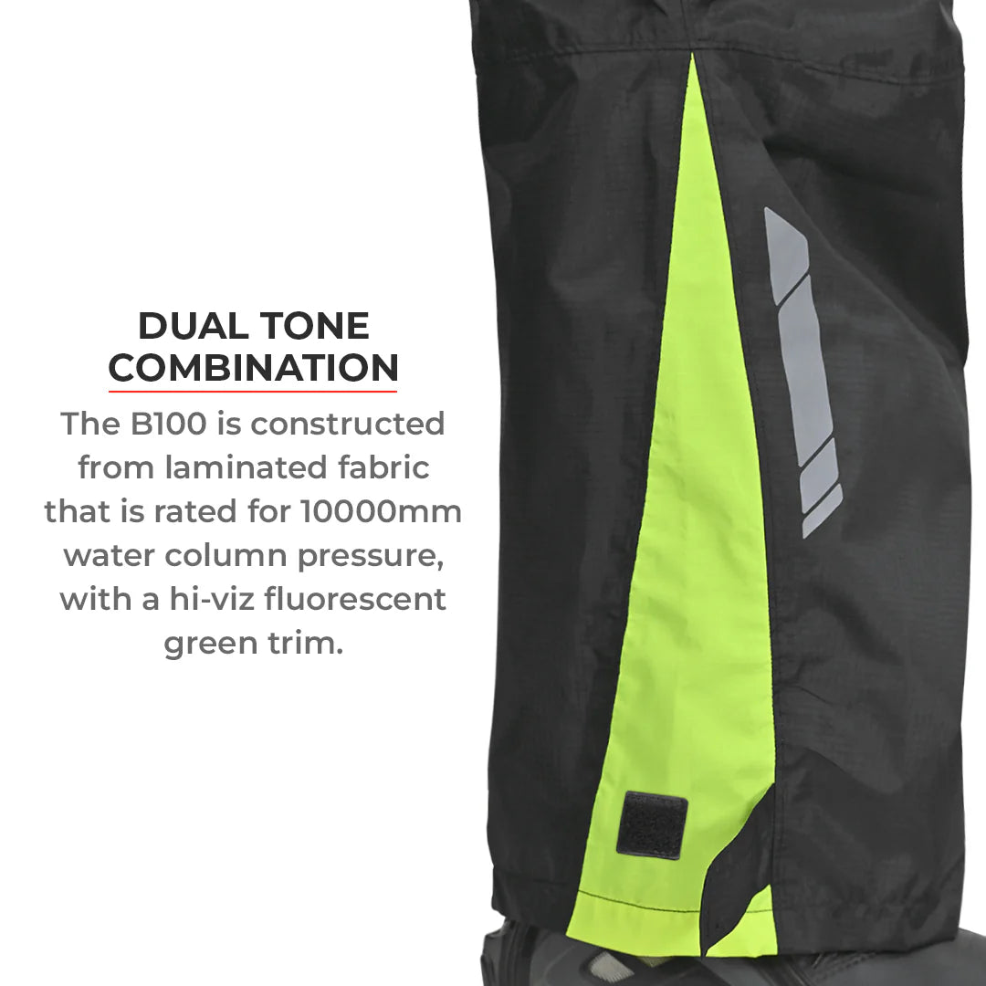 VIATERRA B100 Motorcycle Rain Pants - Motodrift