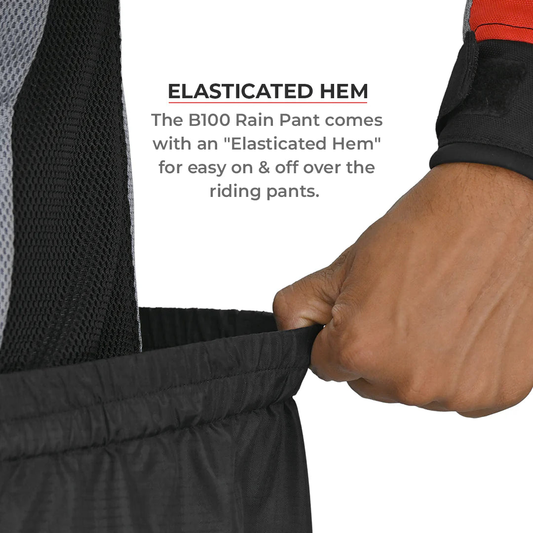 VIATERRA B100 Motorcycle Rain Pants - Motodrift
