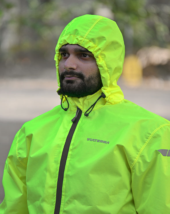VIATERRA B100 Motorcycle Rain Jacket - Motodrift