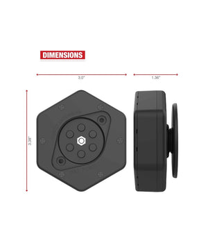 RAM Vibe-Safe with NPT Adapter For 2-Hole Holders - Motodrift