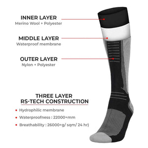 Viaterra Randy Sun Merino Wool Waterproof Knee high Socks