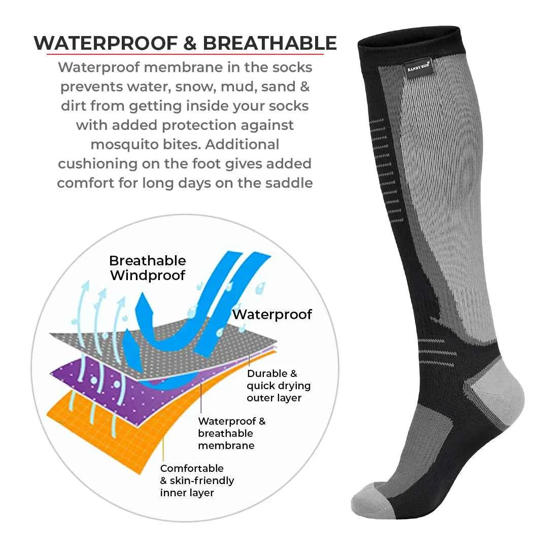 Viaterra Randy Sun Merino Wool Waterproof Knee high Socks