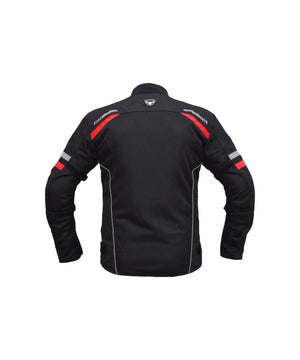 Bison Raptor V.2 – Black/Red Jacket - Motodrift