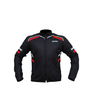 Bison Raptor V.2 – Black/Red Jacket - Motodrift